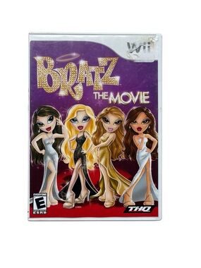 THQ Bratz The Movie Nintendo Wii Game with Bonus Disc and Manual Complete